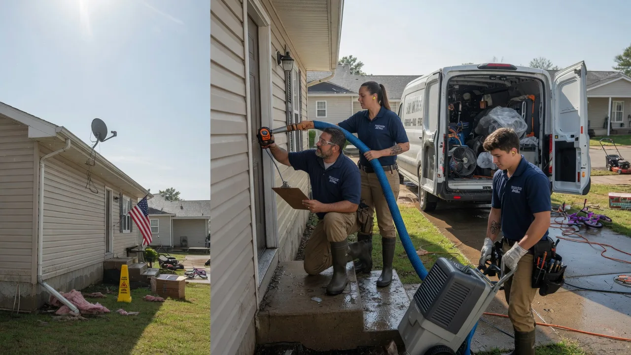Ceiling Water Damage Restoration in Orion, IL near me